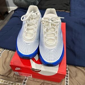 Nike Red and White Shoe Box with Label